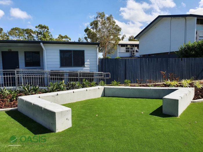 Woodridge SHS Oasis Project (2) Oasis Landscaping Brisbane Commercial Landscaping Experts